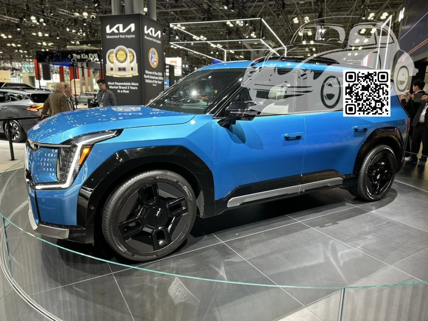 KIA | EV9 (MV1) | OBG - OCEAN BLUE (с 2023) 1