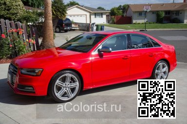 Audi | A4, S4, RS4 (B8, 8K) | Z3M, LZ3M, N9, N9N9 - MISANO RED, MISANOROT/ROSSO MARS, ROSSO MARS METALLIC 2