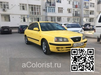 Hyundai | ELANTRA 3 (XD) | YY - SUNNY YELLOW (СОЛИД) 0