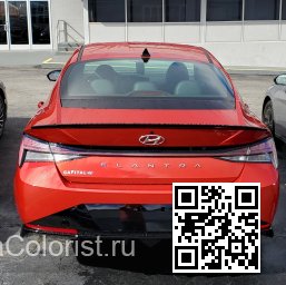 Hyundai | ELANTRA, AVANTE 7 (CN7) | YR2 - LAVA ORANGE 4