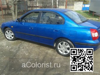 Hyundai | ELANTRA 3 (XD) | XX - EXCITING BLUE, TIDAL WAVE BLUE 1