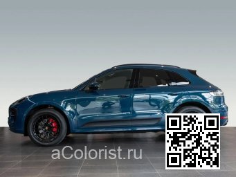 Porsche | MACAN (95B) | X5Z, LX5Z, M7, M7M7 - PETROL BLUE, PETROLBLAU, PETROLBLAUMETALLIC 1
