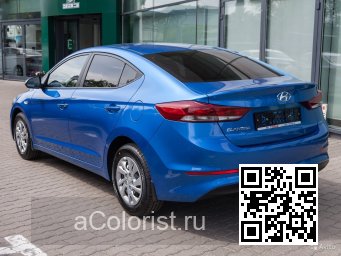 Hyundai | ELANTRA, AVANTE 6 (AD) | N4B, N4U - MARINA BLUE 3