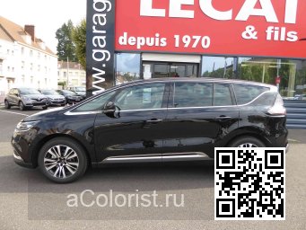Renault | ESPACE 5 | GNE - NOIR ETOILE, BLACK-PEARL-SCHWARZ, DIAMOND BLACK, ETOILE MUSTA, SCHWARZ ETOILE 1