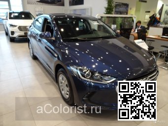 Hyundai | ELANTRA, AVANTE 6 (AD) | NU9 - ASTRAL BLUE, GRAND BLUE (с 2018) 0