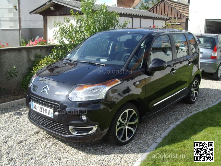 Citroen | C3 PICASSO | EXL, 9X, M0XL - NOIR OBSIDIEN, OBSIDIAN BLACK 0