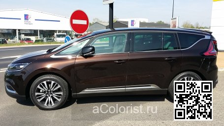 Renault | ESPACE 5 | D17 - MARRON GLACE, MARRON CAFE, MARRONI-BRAUN, CHESTNUT BROWN 1