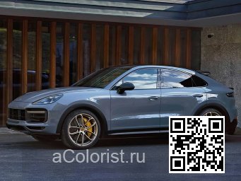 Porsche | CAYENNE COUPE | D2, X5L, LX5L, D2D2 - UTOPIA BLUE, UTOPIABLAU (Audi colors) 1