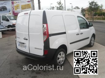 Renault | KANGOO 2 | QNG - BLANC MINERAL, MINERAL WHITE (СОЛИД) 2