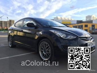 Hyundai | ELANTRA, AVANTE 5 (MD, UD) | NKA, MJB - PHANTOM BLACK 1