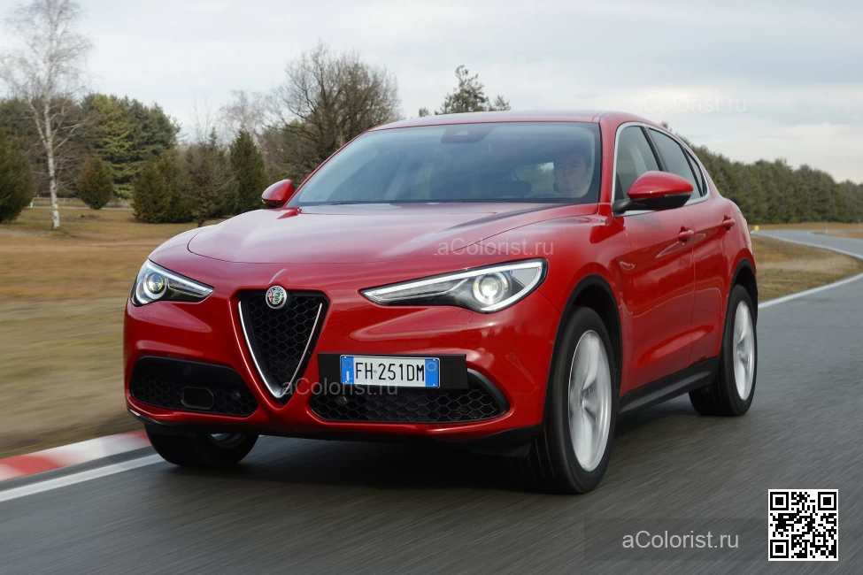 ALFA ROMEO | STELVIO (949) | 414, 414/C, 5CA - ROSSO ALFA, ALFA RED (СОЛИД) 0