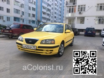 Hyundai | ELANTRA 3 (XD) | YY - SUNNY YELLOW (СОЛИД) 3