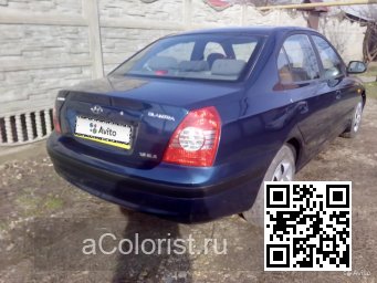 Hyundai | ELANTRA 3 (XD) | UC - CARBON BLUE 3