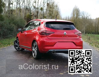 Renault | CLIO 5 (BJA, BF) | NNP - ROUGE FLAMME, DEZIR-ROT, FLAME RED, FLAMMEN ROT, DECIR RED 1