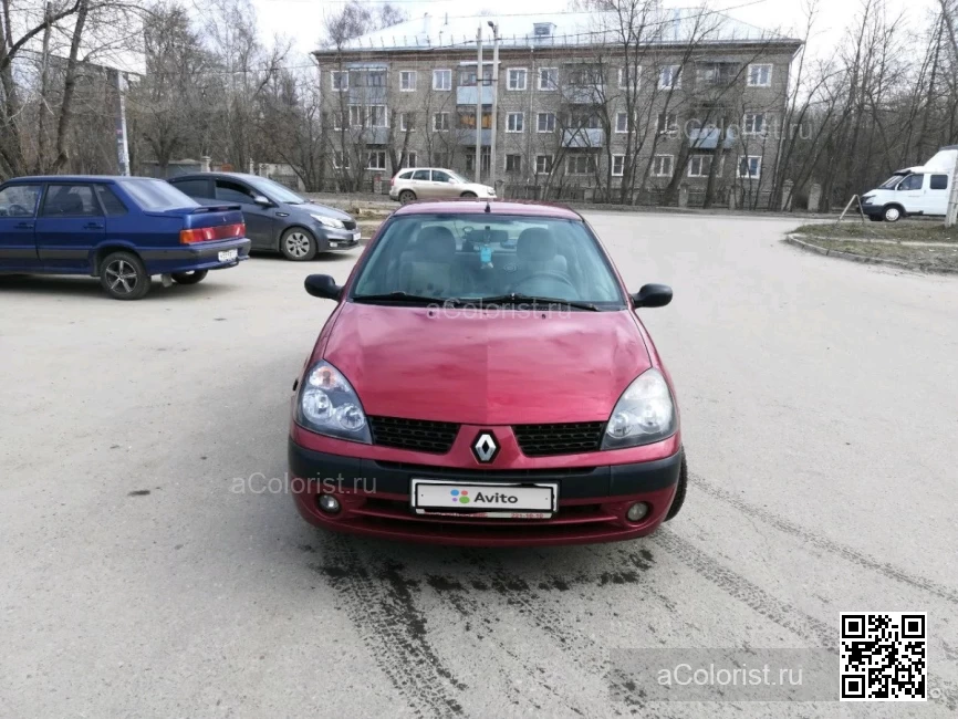 RENAULT | CLIO SYMBOL 2 (X65) | 713 - ROUGE CERISE, RED CERISE 1