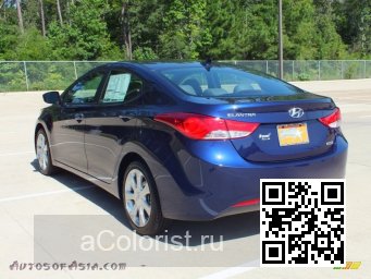 Hyundai | ELANTRA, AVANTE 5 (MD, UD) | Y4, Y4U - INDIGO NIGHT 2