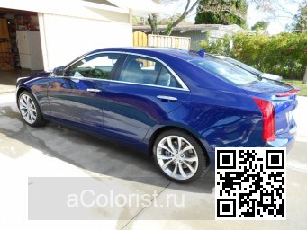 Cadillac | ATS | GTR, 705U - OPULENT BLUE, ADMIRAL BLUE 3