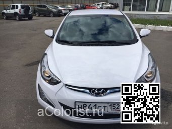 Hyundai | ELANTRA, AVANTE 5 (MD, UD) | PYW - POLAR WHITE (СОЛИД) 1
