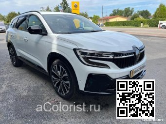 Renault | ESPACE 6 | QNC - BLANC NACRE, PERLMUTT-WEISS, GLAZE WHITE, WHITE PEARL 0