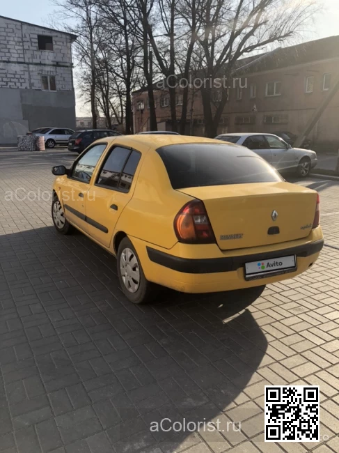 RENAULT | CLIO SYMBOL 2 (X65) | 377 - JAUNE TOURNESOL (СОЛИД) 1