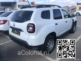 Renault | DUSTER 2 | 369/221 - BLANC GLACIER, GLACIER WHITE, GLACIER VALKOINEN (СОЛИД) 3