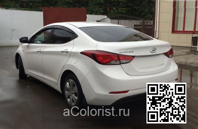 Hyundai | ELANTRA, AVANTE 5 (MD, UD) | RBC, NAA - CERAMIC WHITE (СОЛИД) 1