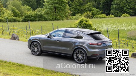 Porsche | CAYENNE COUPE | 3M, M7Q, LM7Q, 3M3M - QUARTZITE GREY, QUARZITGRAU, SAMURAI GREY 3