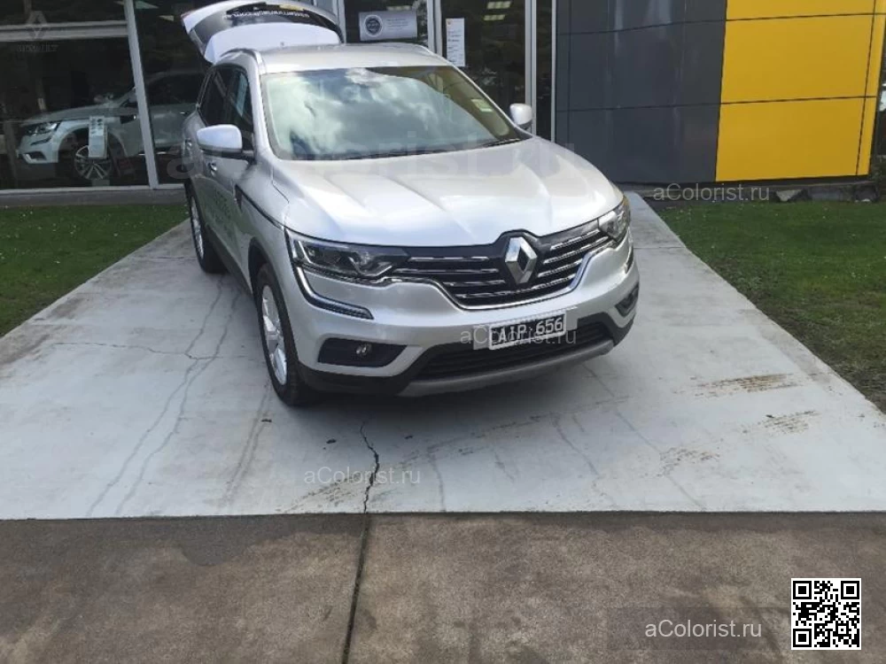 Renault | KOLEOS 2 | KXC - ULTRA SILVER, GRIS ARGENTE (Платина) 0