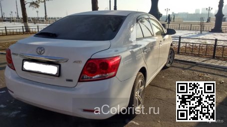 TOYOTA | ALLION, PREMIO II (T260, NZT260, ZRT260, ZRT261, ZRT265) | 070 - CRYSTAL PEARL, BLIZZARD WHITE PEARL, WHITE PEARL CRYSTAL SHINE, NOVAWEISS PERLEFFEKT 1