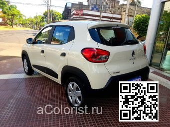 Renault | KWID (BW) | D16 - IVORY, BLANC IVOIRE, BLANCO MARFIL (СОЛИД) 3