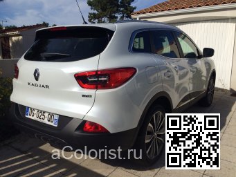 Renault | KADJAR | QNC - BLANC NACRE, PERLMUTT-WEISS, GLAZE WHITE, WHITE PEARL 2