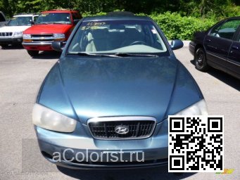 Hyundai | ELANTRA 3 (XD) | KL - OCEAN BLUE, PARROT BLUE PEARL 1