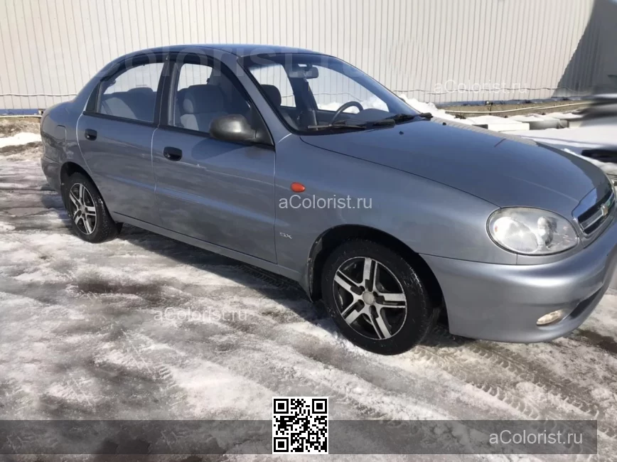 ZAZ | CHANCE, LANOS, SENS, VIDA | FE87-7163/886418(ZAZ)/163(OPEL) - СВЕТЛО-СЕРЕБРИСТЫЙ, SILVER LIGHTNING, LICHTSILBER 0