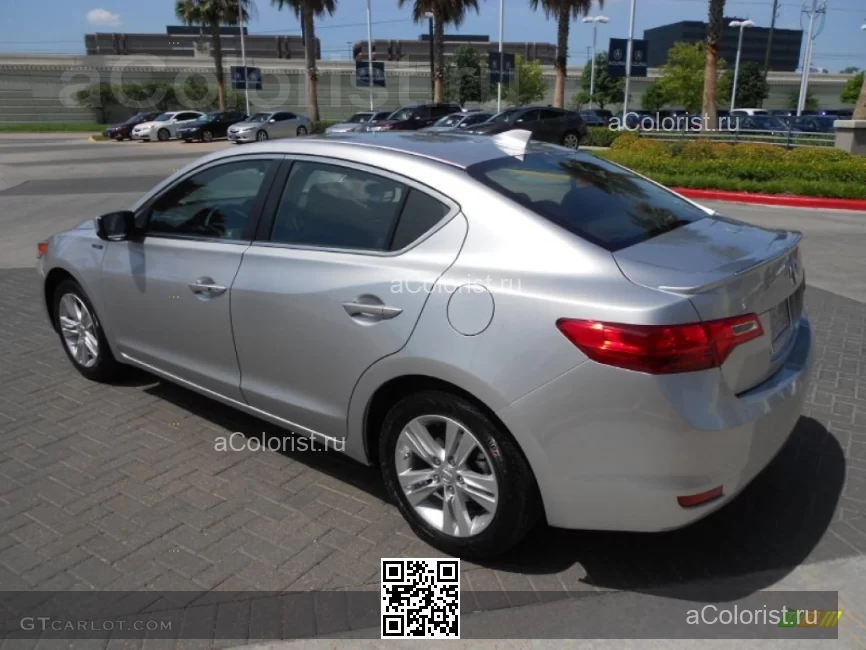 ACURA - ILX (DE1/2/3) - NH700M - ALABASTER SILVER, SILVER MOON (2013-2015) 1