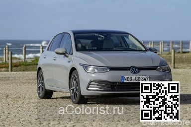 Volkswagen | GOLF 8 | C2, A7C, LA7C, C2C2 - MOONSTONE GREY, MOONSTONE GRAU, MONDSTEINGRAU (СОЛИД) (с 2020) 2