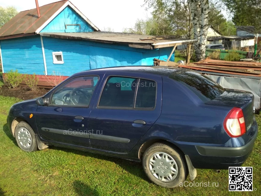 RENAULT | CLIO SYMBOL 2 (X65) | F43 - BLEU ENCRE, BLUE ENCRE 1