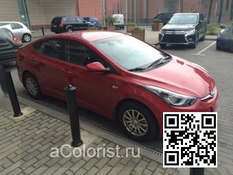 Hyundai | ELANTRA, AVANTE 5 (MD, UD) | PR2 - SCARLET RED, FIERY RED 1