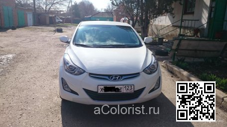 Hyundai | ELANTRA, AVANTE 5 (MD, UD) | YAC, NCW - CREAMY WHITE, MONACO WHITE (СОЛИД) 0