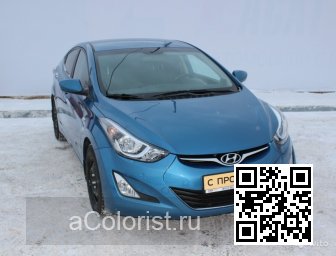 Hyundai | ELANTRA, AVANTE 5 (MD, UD) | TU6 - TROPICAL SEA BLUE 0