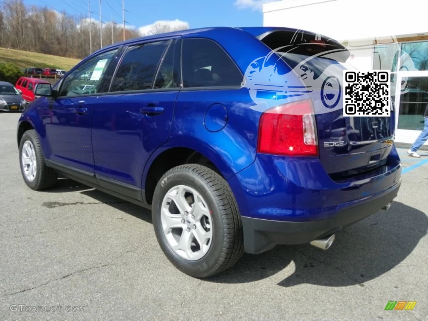 FORD | EDGE (U387) | J4, 7289, DCWE, DCWEWHA, DCWEXWA - DEEP IMPACT BLUE, BLEU IMPACT, INDIC BLAU PEARL 1