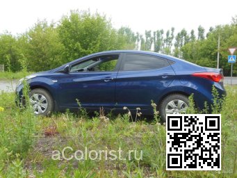 Hyundai | ELANTRA, AVANTE 5 (MD, UD) | ZU3 - DAZZLING BLUE, WINDY SEA BLUE 2