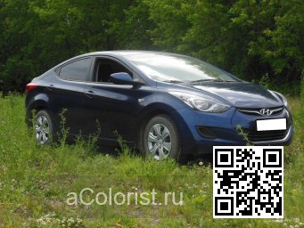 Hyundai | ELANTRA, AVANTE 5 (MD, UD) | ZU3 - DAZZLING BLUE, WINDY SEA BLUE 0