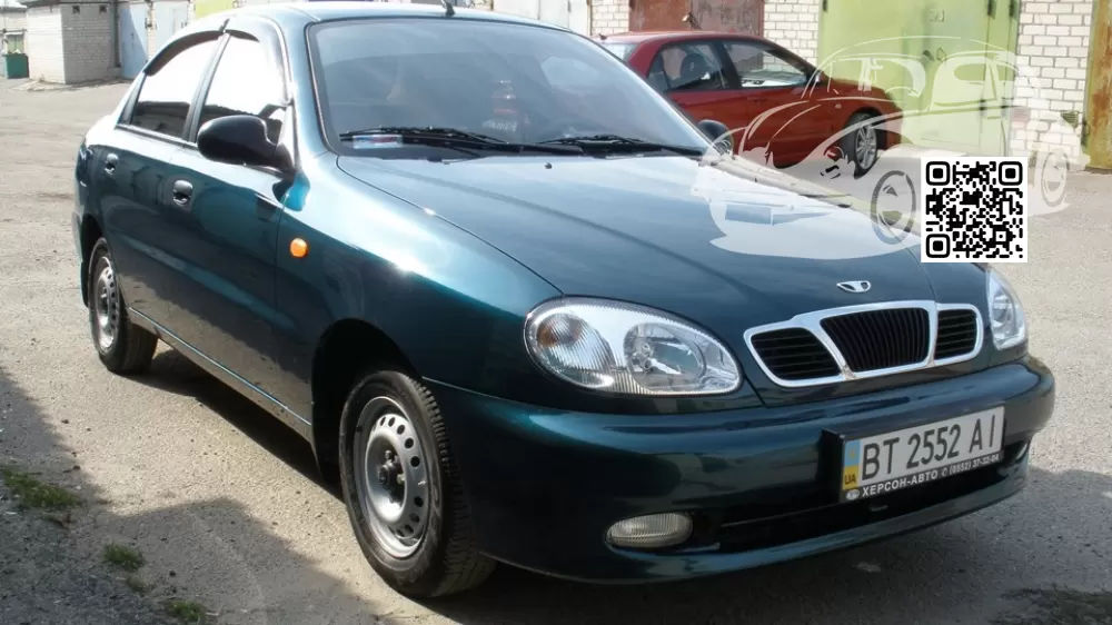 ZAZ | CHANCE, LANOS, SENS, VIDA | 42U - DEEP BLUISH GREEN (DAEWOO) 0