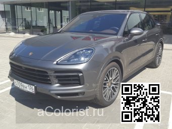 Porsche | CAYENNE 3 (9Y0, 9YA, 9Y3, PO536) | 3M, M7Q, LM7Q, 3M3M - QUARTZITE GREY, QUARZITGRAU 2