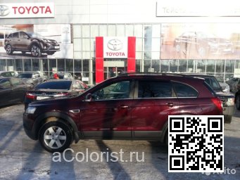 Chevrolet | CAPTIVA | G6D - DARK BURGUNDY, BURGUNDER ROT 1