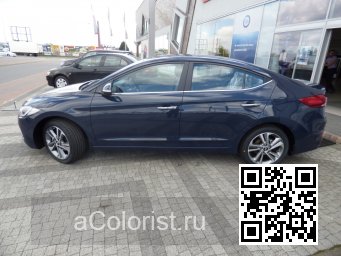 Hyundai | ELANTRA, AVANTE 6 (AD) | UB5 - MOONLIGHT BLUE 0