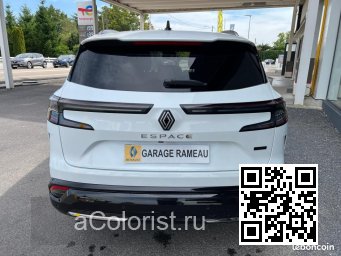 Renault | ESPACE 6 | QNC - BLANC NACRE, PERLMUTT-WEISS, GLAZE WHITE, WHITE PEARL 2