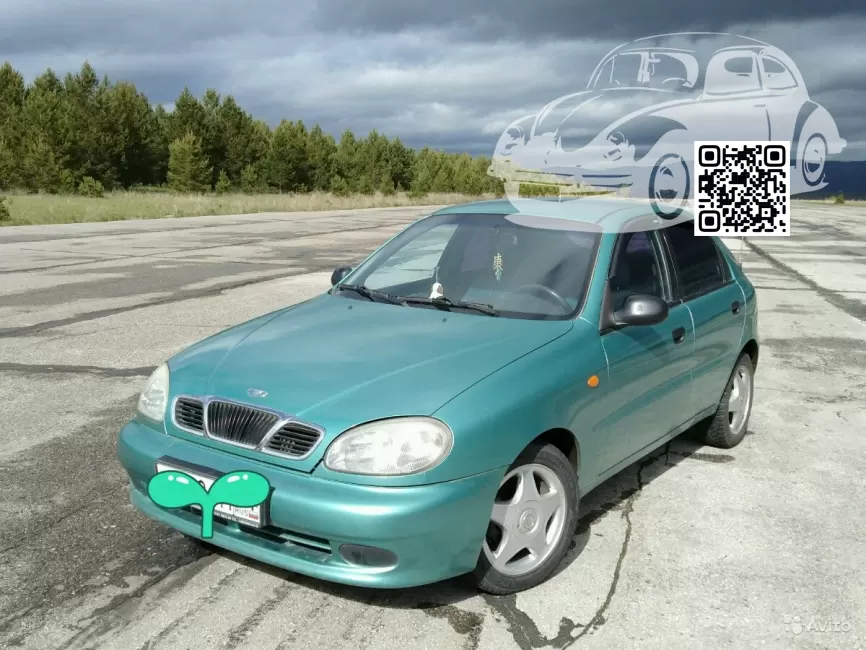 ZAZ | CHANCE, LANOS, SENS, VIDA | 43U - LIGHT EVERGREEN (DAEWOO) 0