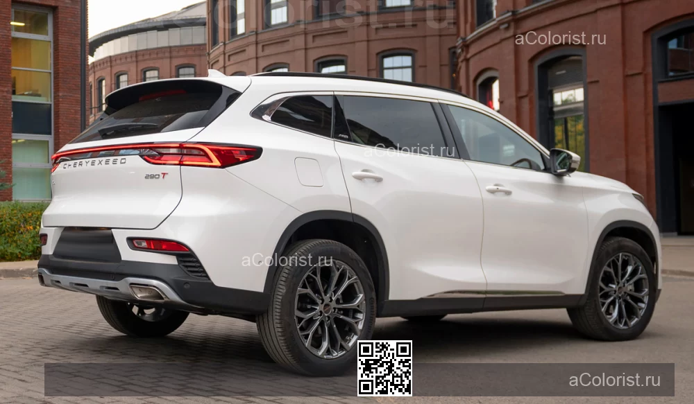 EXEED TXL | 083, BW - WHITE PEARL, WHITE NOVA, БЕЛАЯ ЖЕМЧУЖИНА, ИСКРЯЩИЙСЯ БЕЛЫЙ 1
