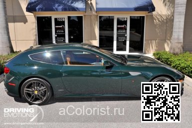 Ferrari | FF | 611 - VERDE BRITISH RACING, VERDE RACING (СОЛИД) 3
